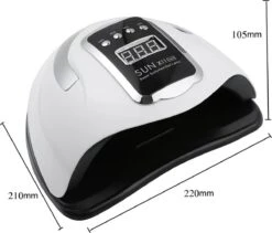 280 Watt UV LED Lamp Nagels - 66 Leds - SUN X11 MAX - Nagel UV Lamp - Gellak Lamp - Nagellamp - Nagellamp Led - Nagellamp Voor Gel Nagellak - Nagellamp Led Uv - Nagellamp Uv - Nagellamp Gelnagels - Gellak - Nageldroger -Maquillage Cosmetics 1200x1024 3