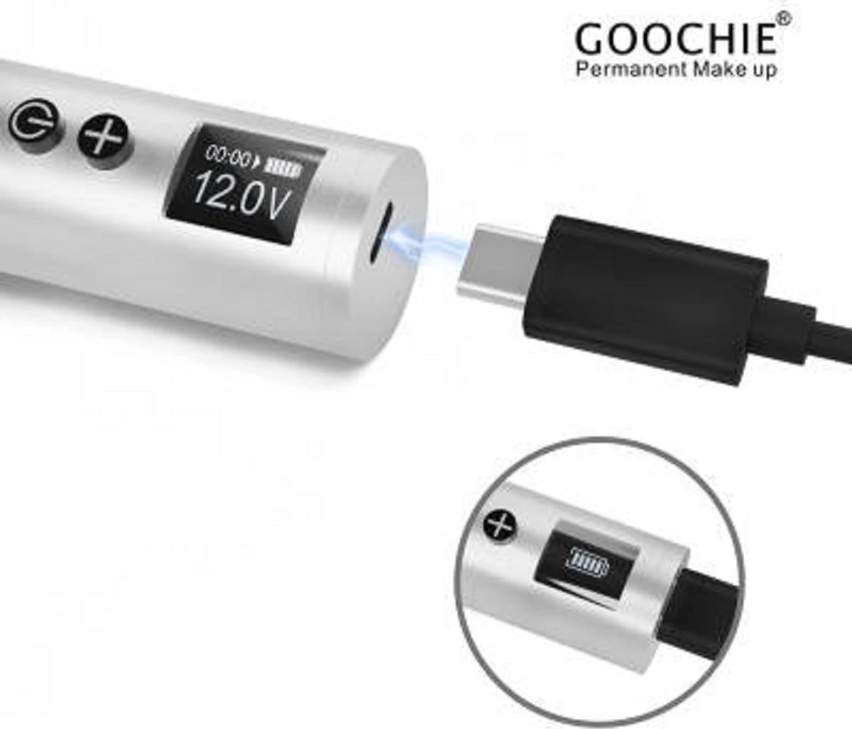 Goochie - Permanente Make-Up Pen – Draadloos – Permanente Make-Up Machine - Powderbrowse – Hairstroke – Wenkbrauwen – Lippen – Eyeliner - Pmu 13 Goochie - Permanente Make-Up Pen – Draadloos – Permanente Make-Up Machine - Powderbrowse – Hairstroke – Wenkbrauwen – Lippen – Eyeliner - Pmu – Image 11