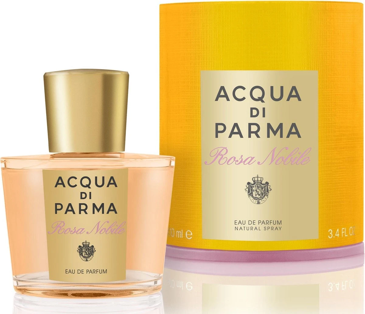 Acqua Di Parma Rosa Nobile 100 Ml - Eau De Parfum - Damesparfum 4 Acqua Di Parma Rosa Nobile 100 Ml - Eau De Parfum - Damesparfum – Image 2