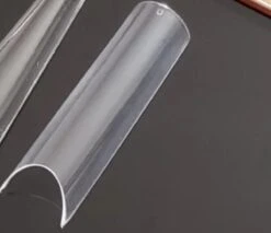 Merkloos Gel Flex 100 Nageltips Met Lijm Transparant XXL Square Half Cover C Nail Tips- French Nail Art Acryl Nagels & Gelnagels -Hoge Kwaliteit- Nagelvijl + Nagellijm -Maquillage Cosmetics 1200x1035 6