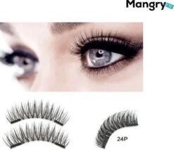 Merkloos 3D Magnetische Nepwimpers Zonder Lijm | 4 Paar | Zwart | Magnetische Wimpers | Magnetic Fake Eyelashes | Wimper Set | Natuurlijke Volle Wimpers - Professional Eye Lash - Mangry -Maquillage Cosmetics 1200x1036 4