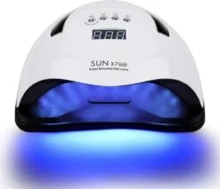 Victoria Nails Pro - 180W/57 LEDs - 2 In 1 UV/LED Lamp -SUN X7 MAX-Manicure/Pedicure Handen En Voeten - Gellak - Gelnagels - Acrylnagels - Top Coat - Matte Top Coat - Led Nagellamp - Uv Nagellamp - Nagels - Nagellak Droger - Tafellamp - Nageldroger