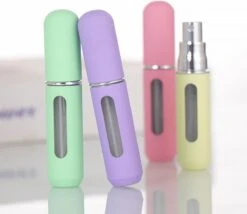 Lotis - Parfumverstuivers - Mini Flesje Navulbaar - Candy Mat Paars -Maquillage Cosmetics 1200x1041 8