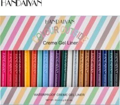 HANDAIYAN Sneldrogend Waterdicht En Niet Gemakkelijk Uit Te Vegen Kleur Eyeliner 20 Kleuren -Maquillage Cosmetics 1200x1049 1
