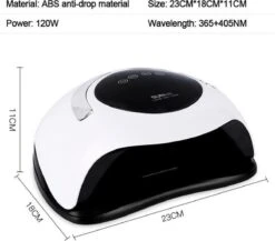 Nageldroger 120 Watt LED UV Inclusief Manicure- Pedicure Set - Professioneel - Nagel Lamp LED - Professionele Nageldroger - Ledlamp - Gel Nagellak - Gelpolish - Gel Nagels - Builder Gel - Acryl 12 Nageldroger 120 Watt LED UV Inclusief Manicure- Pedicure Set - Professioneel - Nagel Lamp LED - Professionele Nageldroger - Ledlamp - Gel Nagellak - Gelpolish - Gel Nagels - Builder Gel - Acryl -Maquillage Cosmetics 1200x1052 9