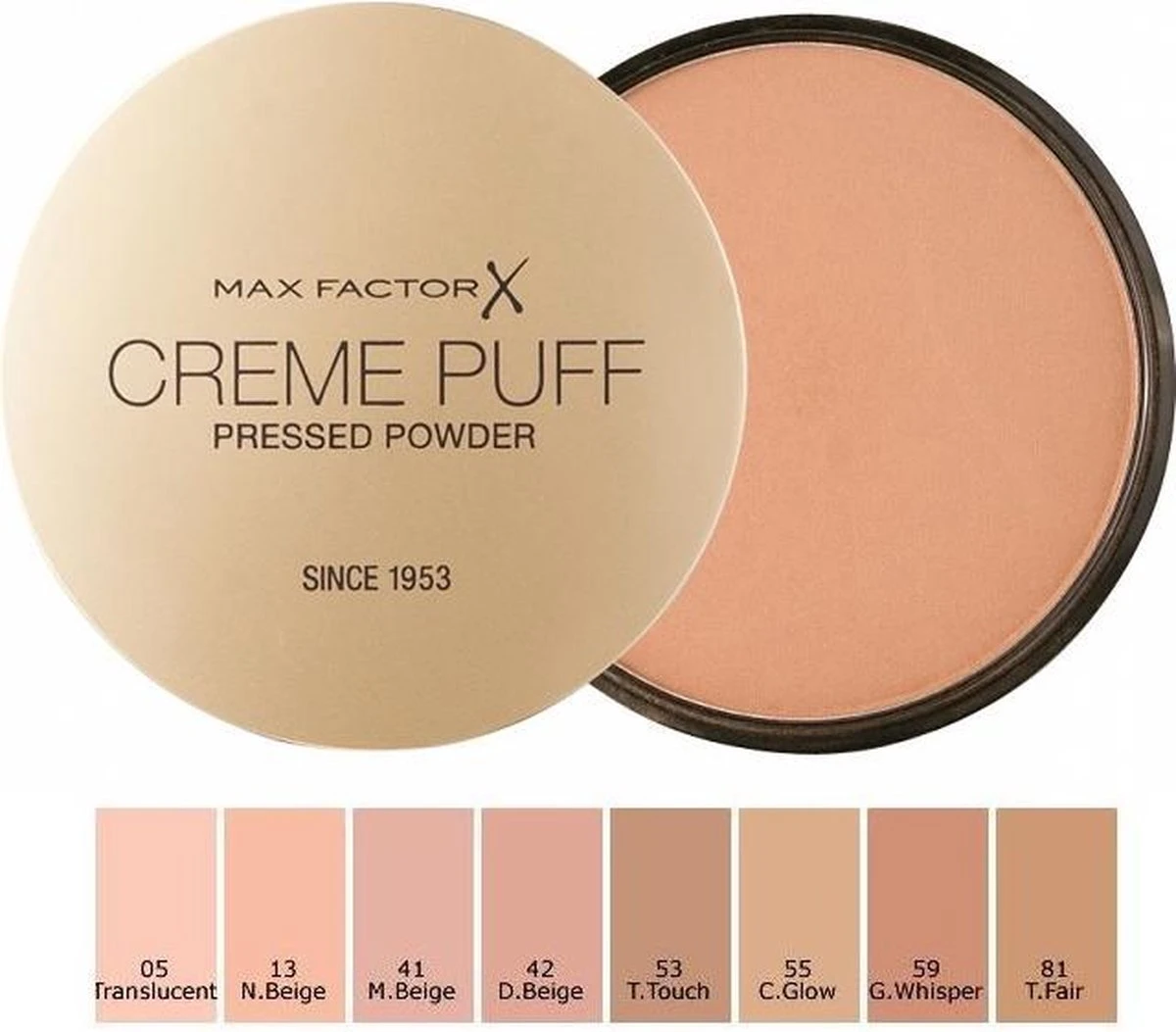 Max Factor Creme Puff Compact Gezichtspoeder - 50 Natural 4 Max Factor Creme Puff Compact Gezichtspoeder - 50 Natural – Image 2