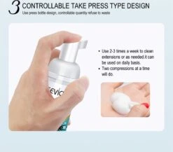 Sevich Wimper Extensions Cleanser - Wimpershampoo - Lash Foam Shampoo - Lash Cleanser - Wimper-shampoo - Assortiment 'Het Gemak' -Maquillage Cosmetics 1200x1055 3