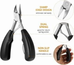 Triple J® Nageltang - Nagelschaar - Gebogen Bek - Nagelknipper -Maquillage Cosmetics 1200x1055 5