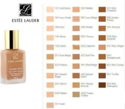 Estée Lauder Double Wear Stay-In Place Foundation - SPF 10 - Foundation - 1W1 Bone -Maquillage Cosmetics 1200x1056