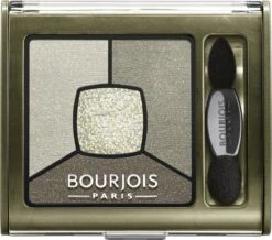 Bourjois Smoky Stories Quatuor - 04 Rock This Khaki - Oogschaduw -Maquillage Cosmetics 1200x1060 3