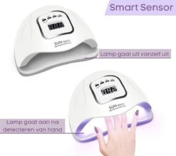 Merkloos Daniqqi - 80 Watt UV LED Lamp Nagels - 45 Leds Nagellamp - Wit -Maquillage Cosmetics 1200x1062 8