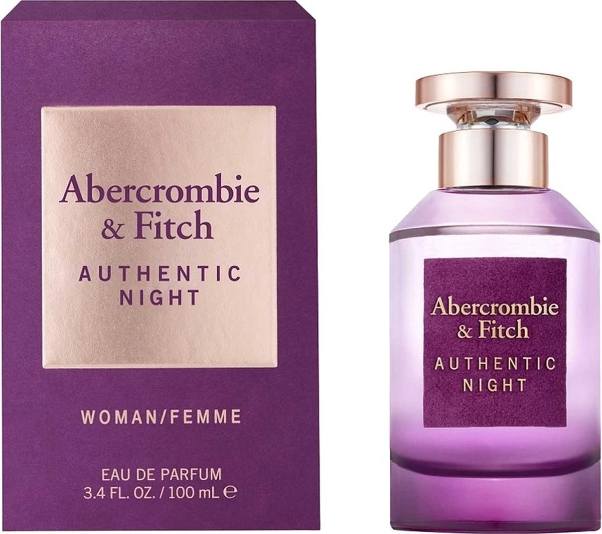 Abercrombie & Fitch Authentic Women Night Eau De Parfum Spray 100 Ml 10 Abercrombie & Fitch Authentic Women Night Eau De Parfum Spray 100 Ml – Image 8