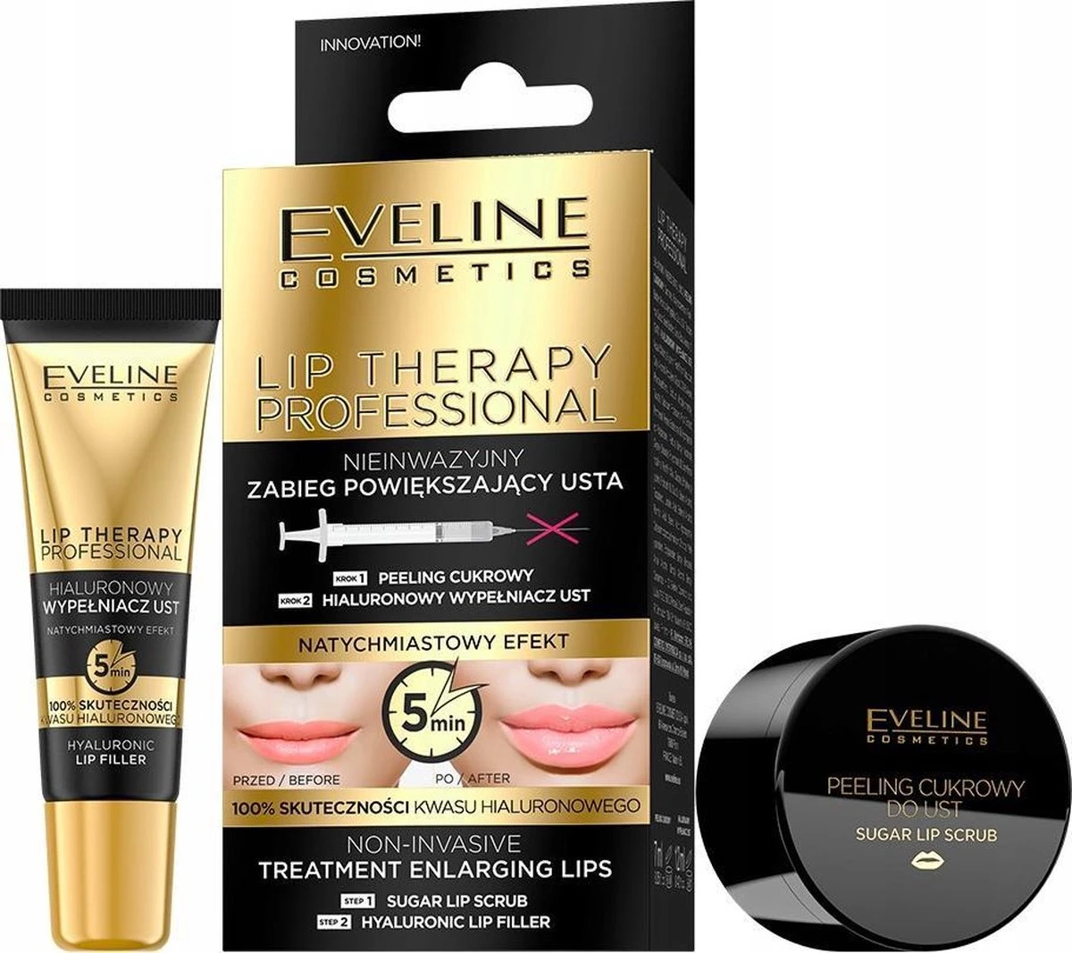 Eveline Cosmetics Non-invasive Two Step Lip Therapy Treatment Enlarging Lips 3 Eveline Cosmetics Non-invasive Two Step Lip Therapy Treatment Enlarging Lips