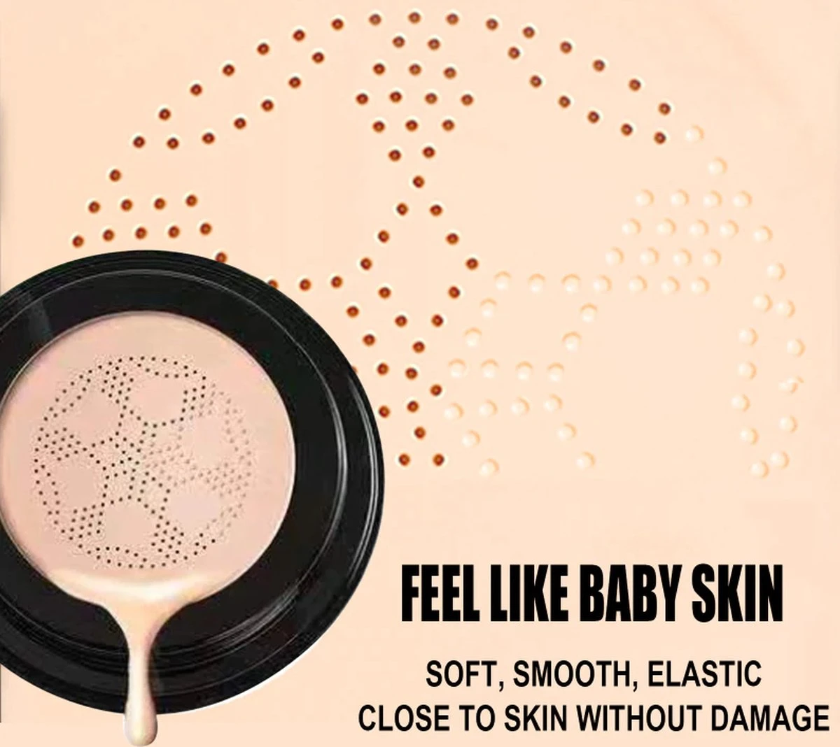 EELHOE - Moisture Cushion - Hydraterende Foundation Met Paddestoel Spons - Crème Basis - Gezicht Make-Up 5 EELHOE - Moisture Cushion - Hydraterende Foundation Met Paddestoel Spons - Crème Basis - Gezicht Make-Up – Image 3