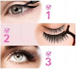 Magnetische Wimpers - Eyeliner & Pincet - Wimper Extension - 3 Paar Nepwimpers - Lashes Set - Rheme -Maquillage Cosmetics 1200x1068 4