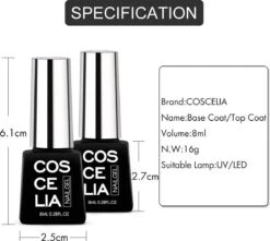 Royala Gellak D4 Starterspakket + Inclusief UV Lamp + Met 10 Verschillende Gellak Kleuren - Gellak Lamp – Gellac Set - Alle Benodigdheden In Eén - Uitgebreid 62-Delig Pakket -Maquillage Cosmetics 1200x1074 12