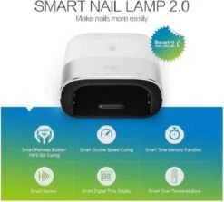 NAGELLAMP - Professionele Nageldroger - 48 Watt - LED UV Nagellamp - Gel Nagellak - 36 LEDlampjes - SMART Sensor – Timer - Nagel Gellak - Wit/Zilver -Maquillage Cosmetics 1200x1083 13