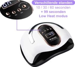 Kibani Nagellamp - Nagellamp Voor Gellak - Gellak Starterspakket - Gellak Lamp - Nagellamp Voor Gel Nagellak - Nagellak - Nageldroger -Maquillage Cosmetics 1200x1085 3