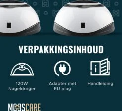 MOOSCARE 120 Watt LED Lamp Voor Gellak Nagels - UV Lamp Gelnagels - Nail Art Nagellamp - Gel Nagellak Nageldroger -Maquillage Cosmetics 1200x1094 18