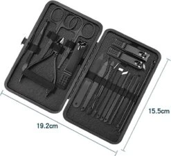 Manicuresets Nagelaccessoires Nagelvijlen Nagelset Schaar Manicure Set -Maquillage Cosmetics 1200x1095 14