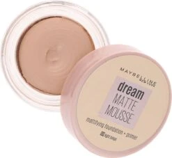 Maybelline Dream Matte Mousse Foundation - 08 Light Beige -Maquillage Cosmetics 1200x1103