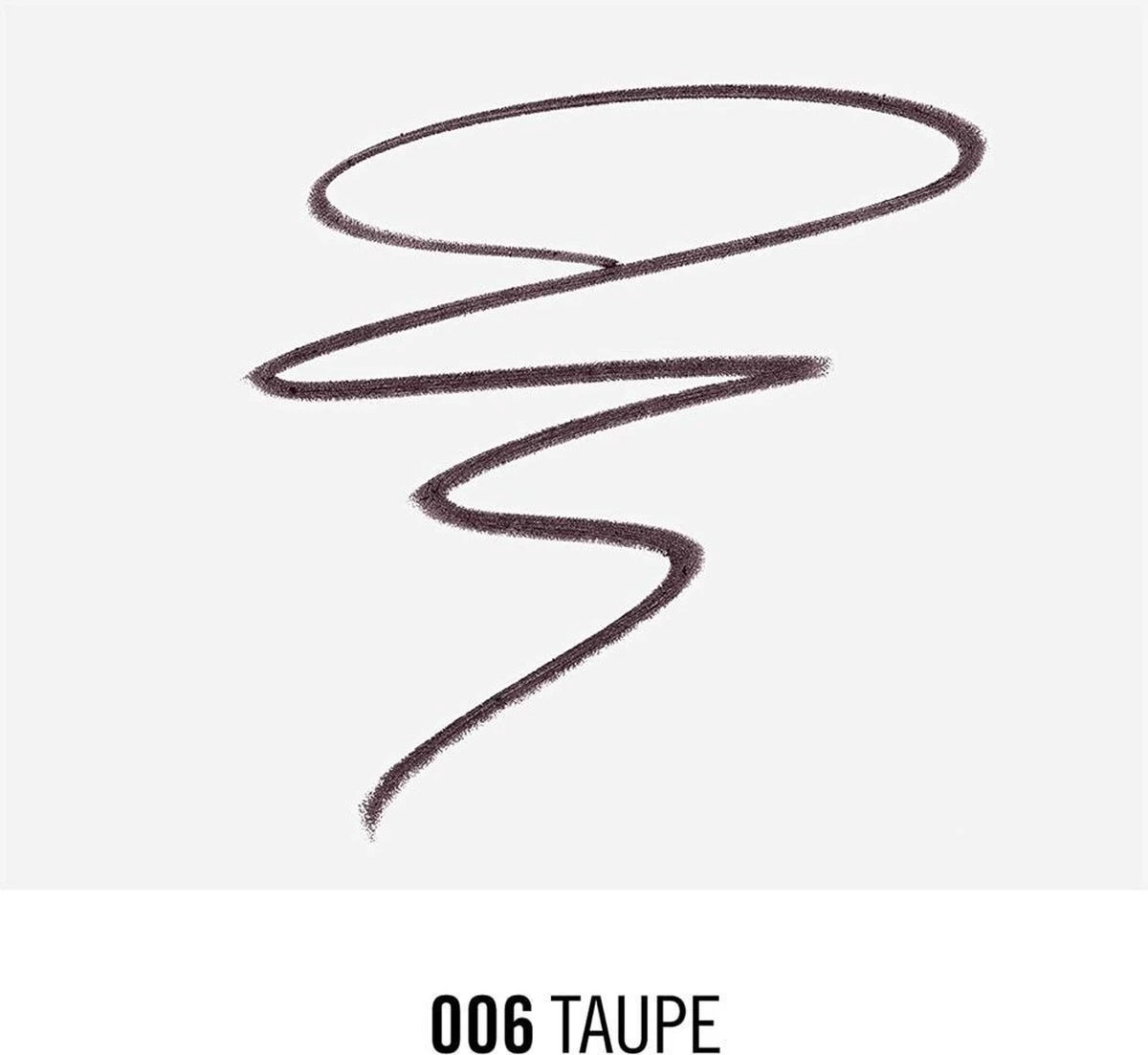 Rimmel London Scandal'Eyes Exaggerate Eye Definer Oogpotlood - 006 Taupe 5 Rimmel London Scandal'Eyes Exaggerate Eye Definer Oogpotlood - 006 Taupe – Image 3