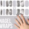 By Emily - Nagel Wrap - White Marble | 16 Stickers | Nail Wrap | Nail Art | Trendy | Design | Nagellakvrij | Eenvoudig | Nagel Wrap | Nagel Stickers | Folie | Zelfklevend | Sjablonen -Maquillage Cosmetics 1200x1104 17