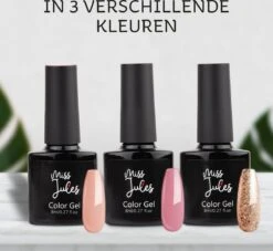 Miss Jules - Complete Gellak Starterspakket - Kleur Nude Roze Glitter - Glanzend & Dekkend Resultaat - Inclusief UV/LED Lamp & Instructievideo (NL) -Maquillage Cosmetics 1200x1104 8