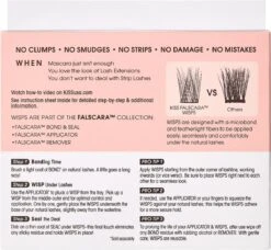 KISS - Falscara Natural Wispy Wisps -Maquillage Cosmetics 1200x1108 2