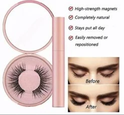 Nepwimpers - Nep Wimpers - Valse Wimpers - Lashes - False Lashes - Magnetische Wimpers - Magnetische Eyeliner - Miami -Maquillage Cosmetics 1200x1108 3