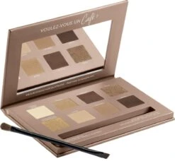 Bourjois Beau Regard Oogschaduw Palette - 02 Rue Du Café -Maquillage Cosmetics 1200x1108 4