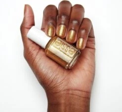 Essie Winter Collection Nagellak - 665 Caught On Tape - Gouden Glitter Nagellak -Maquillage Cosmetics 1200x1110 9