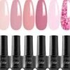 Lovae Cosmetics Gellak - 6-delige Set - Gel Nagellak - Pink Fashion - Gellac - 8ML -Maquillage Cosmetics 1200x1111 6