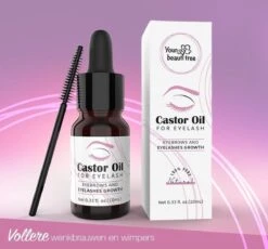 Your Beauty Tree ® Wimper Serum Met Echte Castor Olie |100% Natuurlijke Wimpergroei| Castor Oil Eyelash Serum|Wonder Olie | Wimper Groei | Wenkbrauw Serum | Lash Serum | Wimper Groeimiddel -Maquillage Cosmetics 1200x1115 5