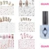 GUAPÀ - Nail Art 3D Nagel Stickers Set Met Een Top Coat Voor Goede Hechting - Nagel Decoratie & Versiering Folie - 6 Sticker Vellen Met Top Coat -Maquillage Cosmetics 1200x1117 24