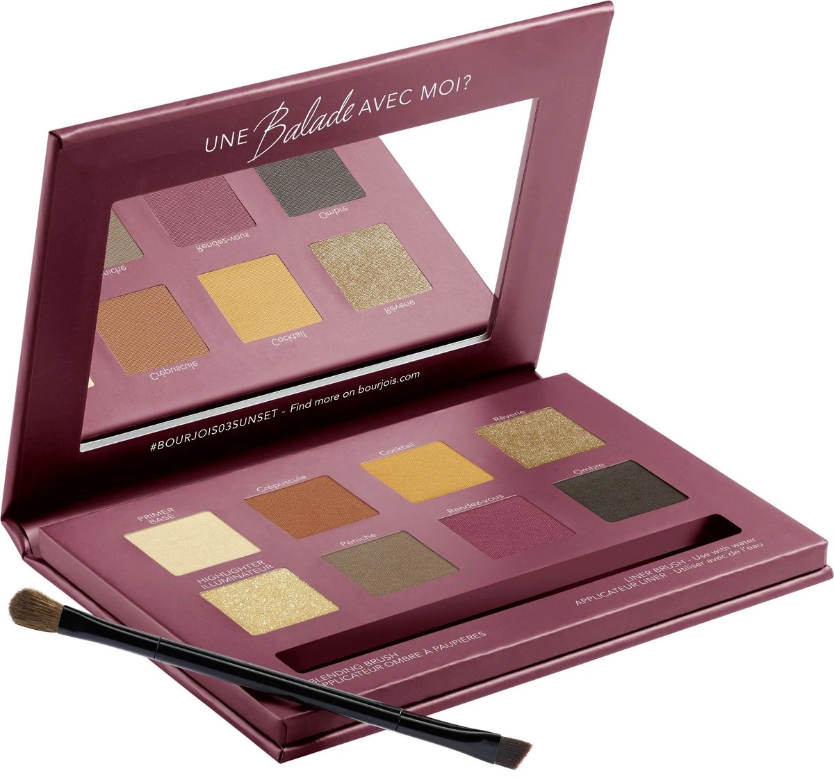Bourjois Beau Regard Oogschaduw Palette - 03 Quai De Seine Sunset Edition 21 Bourjois Beau Regard Oogschaduw Palette - 03 Quai De Seine Sunset Edition – Image 19