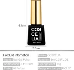 Gellak Starterspakket 12 Kleuren - Gellak - Gellakset - Nagelset - Gelnagels - Nagellak - Gelnagel Kit - UV Lamp 36W - LED - Manicure Set - 12 Kleuren Gel Polish - Nail Art - Nagellamp - Nagelboor - Nageldroger - Nagellak -Maquillage Cosmetics 1200x1128 10