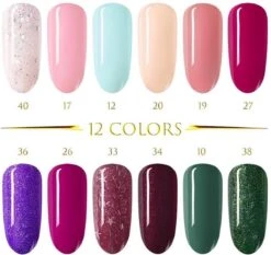 Gellak Starterspakket 12 Kleuren - Gellak - Gellakset - Nagelset - Gelnagels - Nagellak - Gelnagel Kit - UV Lamp 36W - LED - Manicure Set - 12 Kleuren Gel Polish - Nail Art - Nagellamp - Nagelboor - Nageldroger - Nagellak -Maquillage Cosmetics 1200x1134 3