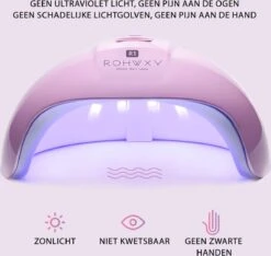 Merkloos Nagel UV Lamp Gelnagels - LED Lamp - Gellak - Nagellak Droger - Nagellak - 36W - Roze -Maquillage Cosmetics 1200x1136 7