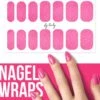 By Emily - Nagel Wrap - Sparkly Violet Red | 14 Stickers | Nail Wrap | Nail Art | Trendy | Design | Nagellakvrij | Eenvoudig | Nagel Wrap | Nagel Stickers | Folie | Zelfklevend | Sjablonen -Maquillage Cosmetics 1200x1138 22