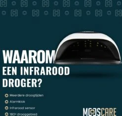 MOOSCARE 120 Watt LED Lamp Voor Gellak Nagels - UV Lamp Gelnagels - Nail Art Nagellamp - Gel Nagellak Nageldroger -Maquillage Cosmetics 1200x1139 8