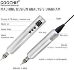 Goochie - Permanente Make-Up Pen – Draadloos – Permanente Make-Up Machine - Powderbrowse – Hairstroke – Wenkbrauwen – Lippen – Eyeliner - Pmu 34 Goochie - Permanente Make-Up Pen – Draadloos – Permanente Make-Up Machine - Powderbrowse – Hairstroke – Wenkbrauwen – Lippen – Eyeliner - Pmu -Maquillage Cosmetics 1200x1140 23