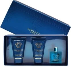 Versace - Eros Gift Of Mini 5 Ml, And Eros 25 Ml (After Shave Balm) Eros 25 Ml - Eau De Toilette - 5ML -Maquillage Cosmetics 1200x1141 22
