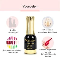 Venalisa 120 Set | 12ml Per Stuk | Professionele Set | Gellak Nagellak | Inclusief Koffer | Polygel | Polygel Kleuren | Polygel Nagels | Polygel Kit -Maquillage Cosmetics 1200x1143 12