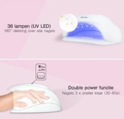 LifeGoods Nageldroger - Voor Gelnagels - 36 LED's - 54W -Maquillage Cosmetics 1200x1146 10