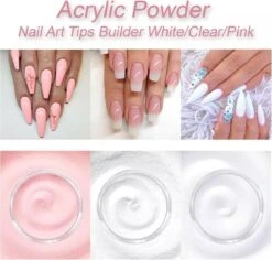 Acrylnagels StartersPakket |B| 120 Delig | 90 Colors | Acryl Nagels Set | Acryl Starter Kit | Nail Art Pakket | 500 Franse Nageltips | Manicure Set Voor Nail Art Kit | Nagel Decoratie | Acryl Poeder -Maquillage Cosmetics 1200x1146 7