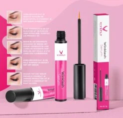 Vivefly Healthcare Winklash - Wimperserum - Wimper Krullen - Wimper Groei - Lash Serum 5ml - -Maquillage Cosmetics 1200x1148 7