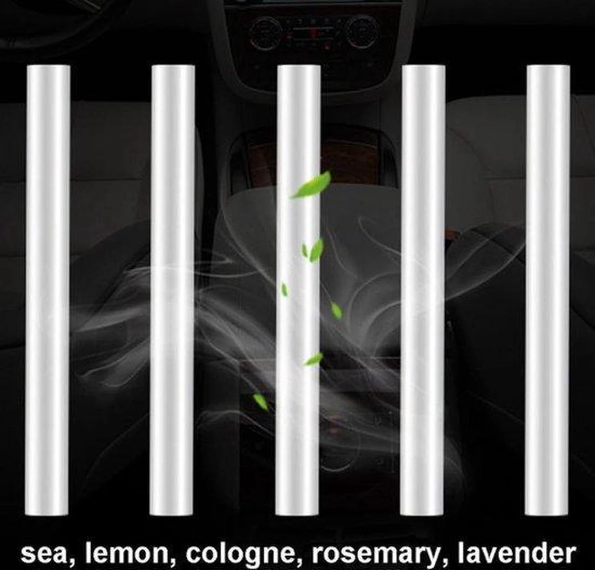 Autoparfum - Luchtverfrisser Auto - Inclusief 5 Geuren - Luxe Design - ZILVER - Aromatherapie - Ventilatierooster - Hervulbaar - Duurzaam - Verfrissend 8 Autoparfum - Luchtverfrisser Auto - Inclusief 5 Geuren - Luxe Design - ZILVER - Aromatherapie - Ventilatierooster - Hervulbaar - Duurzaam - Verfrissend – Image 6