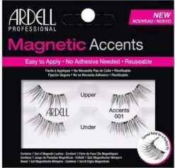 Ardell Professional Magnetic Double Strip Accents Lashes - 001 Accents - Magnetische Nepwimpers - Set Kunstwimpers - Zwart -Maquillage Cosmetics 1200x1149 2