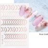 PRO-Deals | Nagelstickers | Tijdelijk 1 + 1 Gratis | Unieke Nagel Stickers | Kleur Rosé | Nail Art 3D Stickers | Nagelstickers | Nagel Decoratie -Maquillage Cosmetics 1200x1151 14